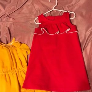 Janie and Jack size 3 Red Dress